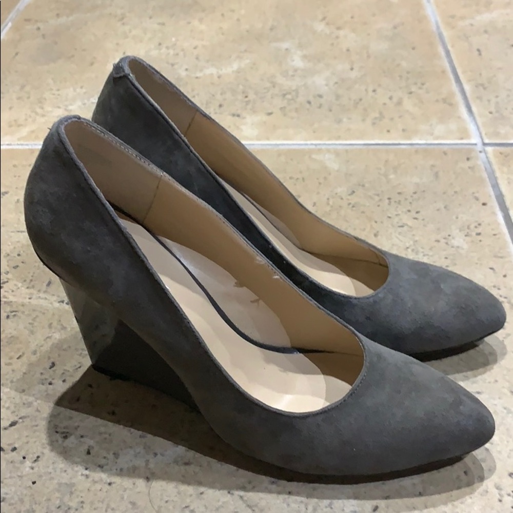 Nine West wedges.